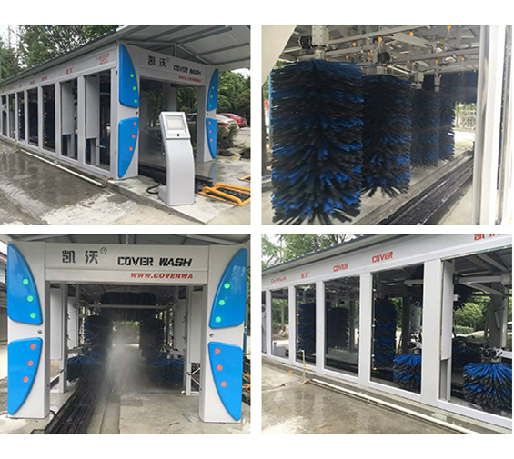 安裝凱沃16款電腦隧道9刷洗車機