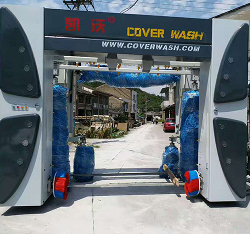 7刷龍門洗車機(jī)發(fā)往廣西玉林