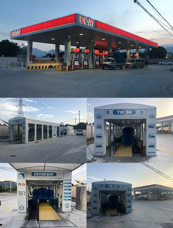 甌海大門加油站?安裝調(diào)試中